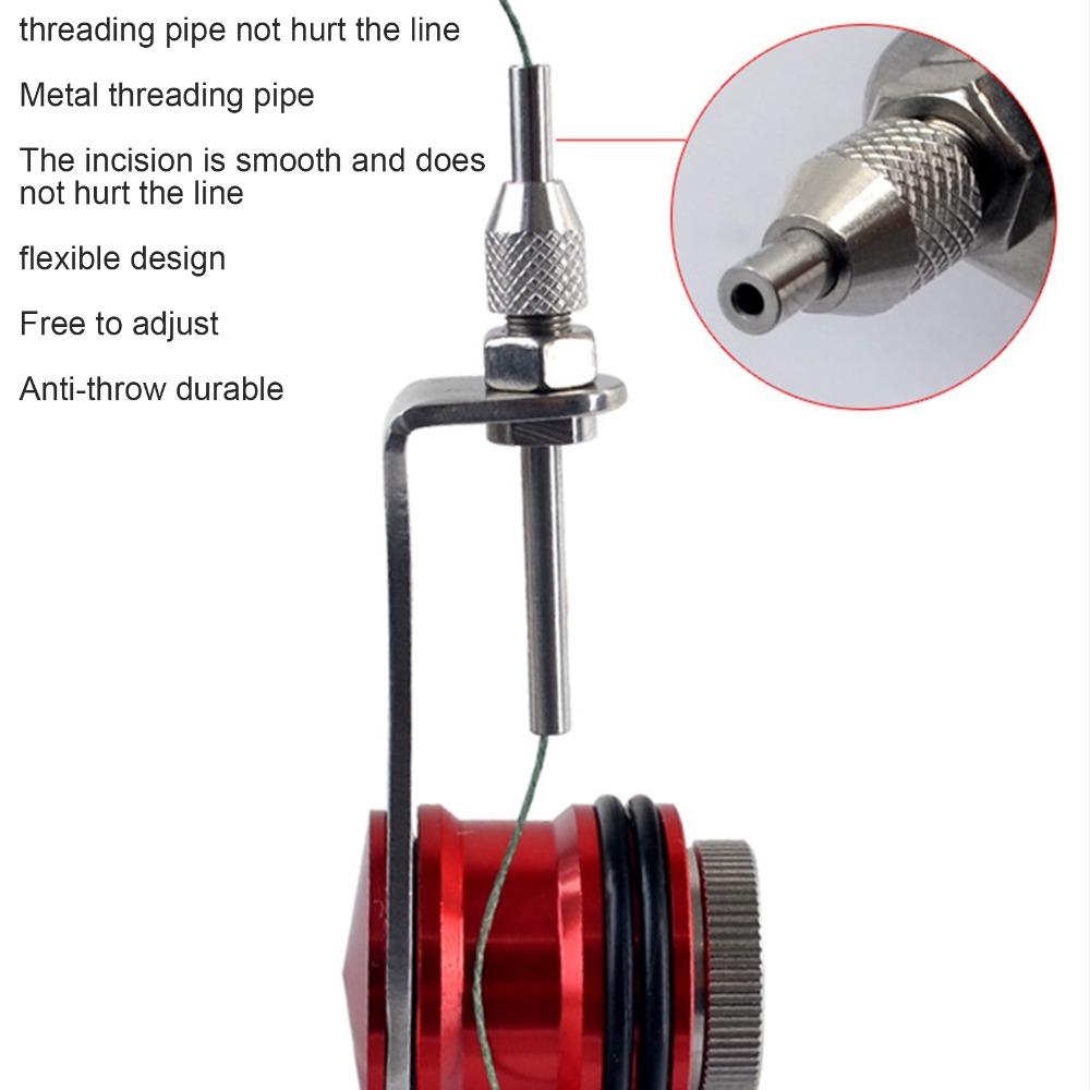 Adjustable Resist Fishing Line Winder 3 Colors Fishing Knotting Kit for Fishing Enthusiasts