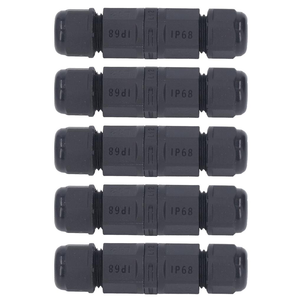 5 шт. Водонепроницаемый кабельный разъем IP68 380 В 16 А Наружные электрические разъемы для промышленного оборудования