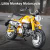 1/12 Honda Monkey сплав игрушечный мотоцикл модель автомобиля со звуком и подсветкой заднее колесо подвеска мотоциклы модели транспортных средств для детей
