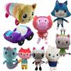 25cm Cartoon Stuffed Animals Gabby Dollhouse Plush Toy Mercat Mermaid Cat Mermaid Plushie Dolls Kids Birthday Gifts
