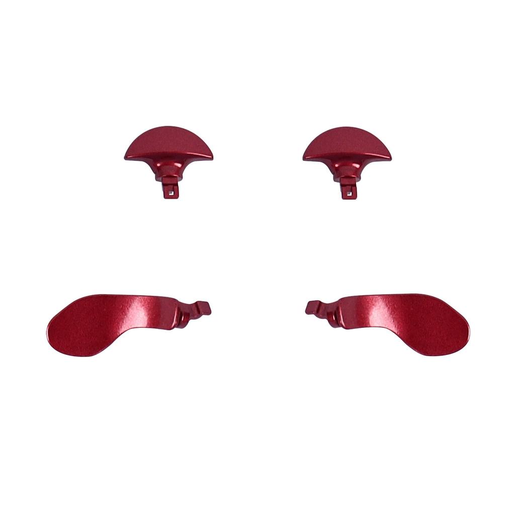 4 Pcs Back Paddles Replacement Rear Paddles for PS5 Dual Sense Edge Controller Rear Parts,Interchangeable Metal Rear for PS5 Dual Sense Controller