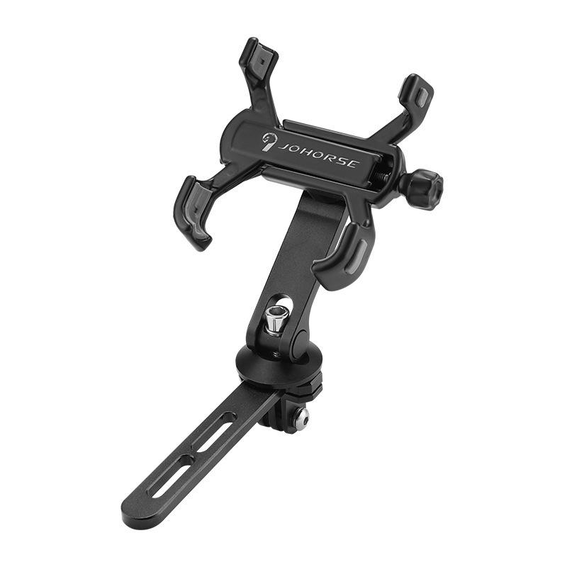 Аэро Интегрированный Руль для Шоссейного Велосипеда с Алюминиевым Креплением Двойного Назначения для Телефона, Фонаря и Камеры