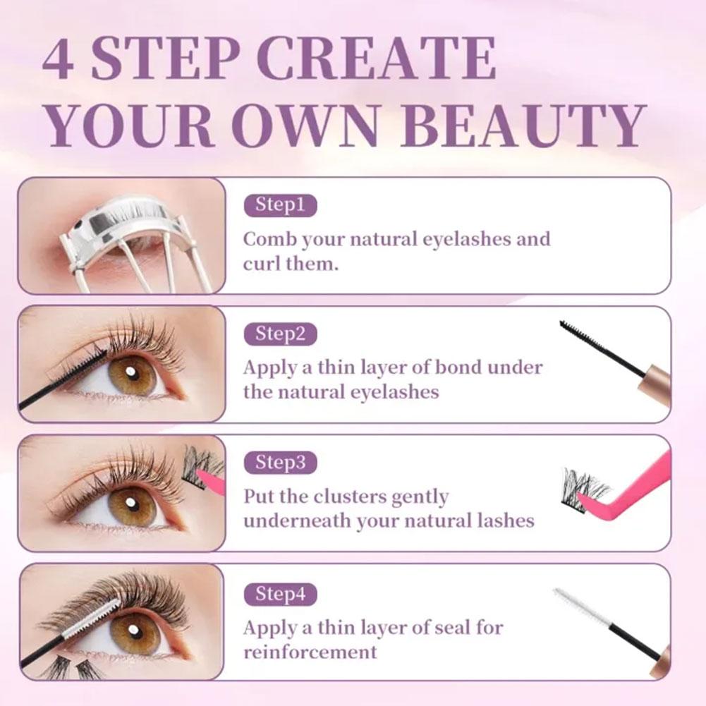 Клей и закрепитель для отдельных ресниц, пинцет, суперсильный клей, наращивание ресниц R0A0