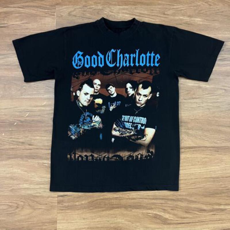 Футболка с графическим принтом участников группы Good Charlotte