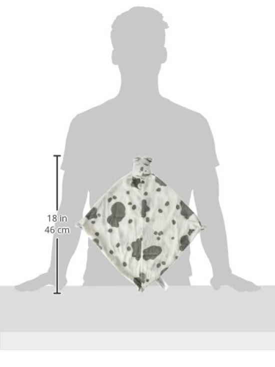 Angel Dear White Cow with Gray Spots by Angel Dear Blankie,