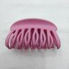 Korean Version Frosted Hollow Comb Hair Clip With Retro Temperament, Girl's Grip Clip, Shark Clip At The Back Of The Head