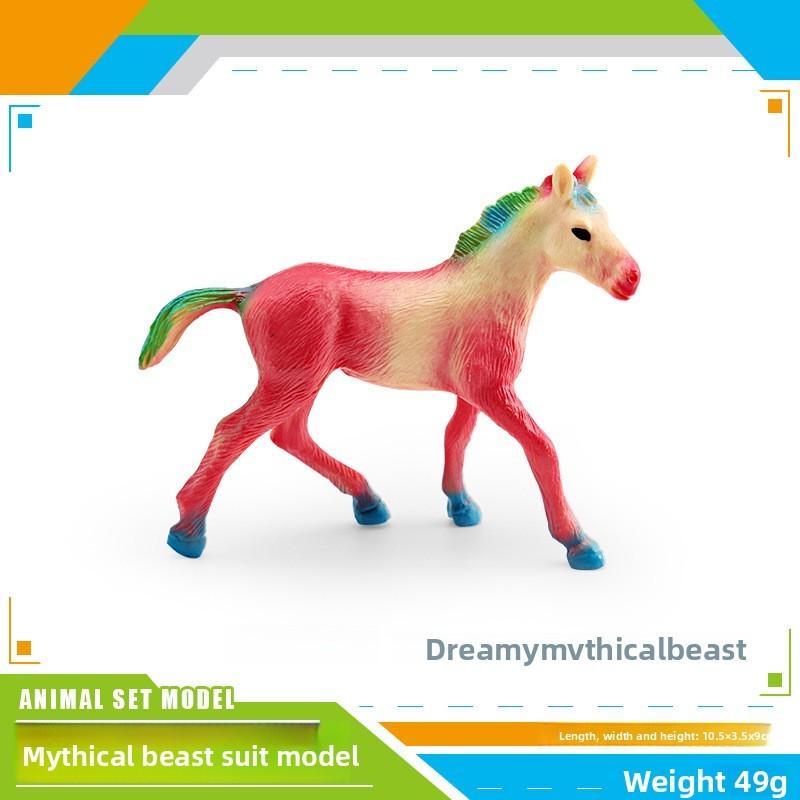 Dreamland Mythical Beast Unicorn Pvc Figurine For Kids Room Decor And Collectors