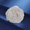 French Silk Gauze Camellia Brooch with A Delicate Fragrance and A Three-dimensional Simulated Flower Pin