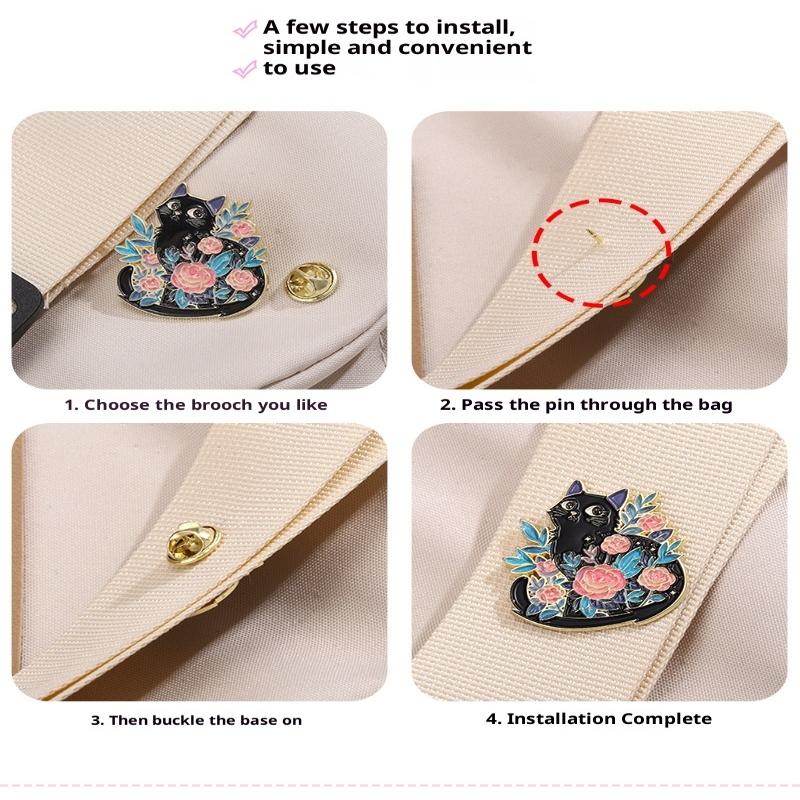 Набор эмалевых значков Покемон 4 шт. Пикачу Чармандер Игра Покебол Брошь Милые значки на лацкан Косплей Мультяшные ювелирные аксессуары