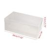 For Creative Clear Shoes Storage Box Stackable Rectangle Shoes Box for Closet Hard Plastic Shoe Boxes Shoe Hol