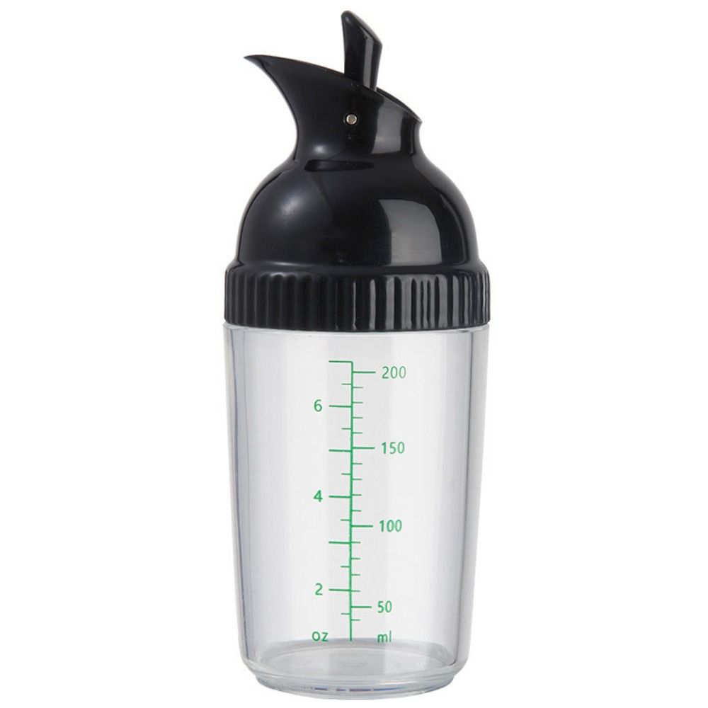 Plastic Salad Dressing Bottle 200ml Oil Bottle Multifunctional Sauces Dispenser  Kitchen