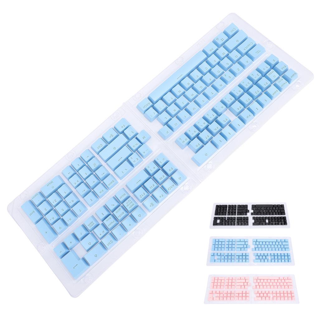 132 Keys French Keyboard Keycaps Minimalist Mechanical Keyboard Keycaps for 61 64 68 84 87 96 98 100