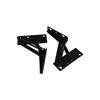 2pcs 80 Degree Spring Hinges Bridge Shaped Cabinet Door Support Durable Door Hinge  Cupboard