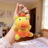 Cute Capybara Lulu Plush Keychain Lovely Dolphin LULU Plush Doll Stuffed Animal Key Ring Kids Toy
