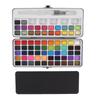 Watercolor Paint Set 72 Colors Easy Mixing High Concentration Portable Iron Box Packaging