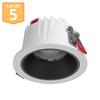 Set of 5 Braytron White 20W 3-in-1 IP20 Recessed LED Spotlights