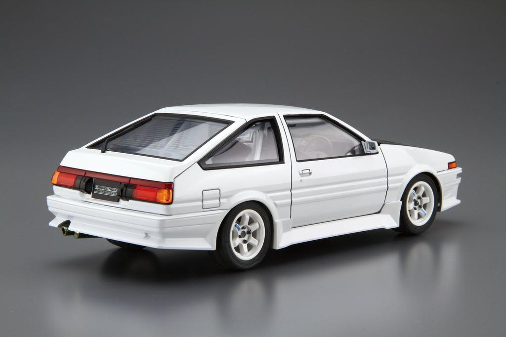 Aoshima Bunka Kyozai Масштаб Серия Тюнингованных Автомобилей 45 Авто Бутик Клуб Toyota AE86 Trueno 1985 Пластиковая Модель 1/24 №