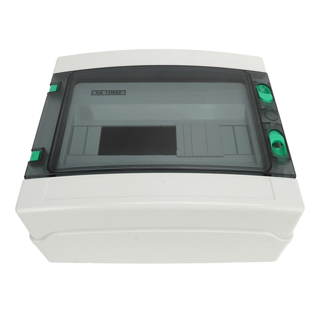Распределительная коробка Уличная IP65 Водонепроницаемая 12-полюсная Автоматический выключатель PV Объединительная коробка ABS с DIN-рейкой
