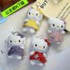 Высококачественный плюшевый кулон-подвеска Hello Kitty в французском стиле для сумок девочек