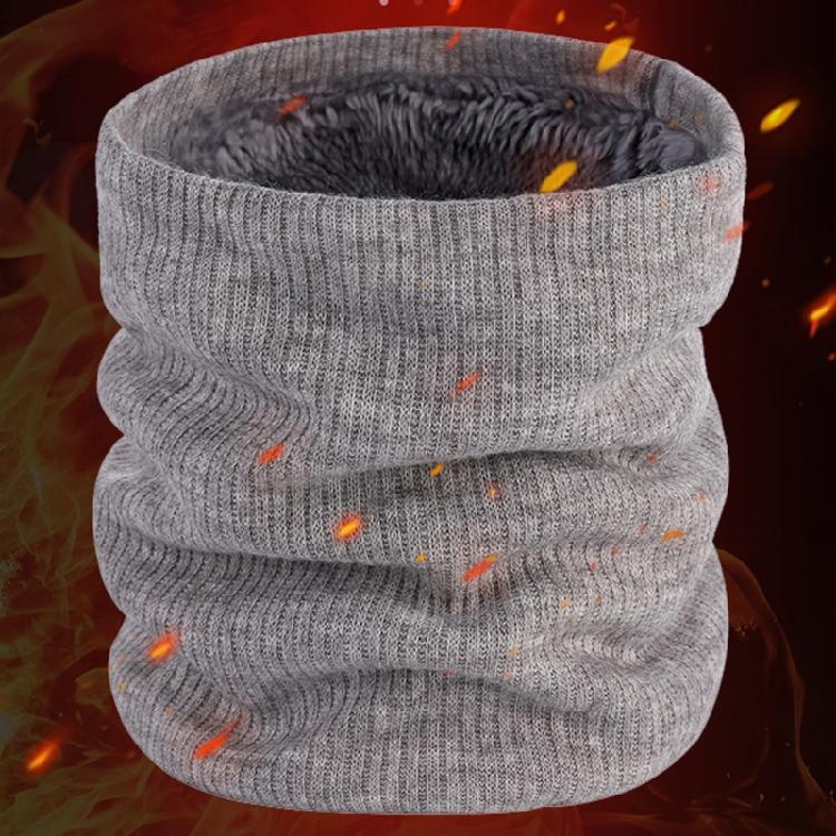 Мягкий вязаный шарф-воротник для зимнего катания на коньках и бега, теплый шарф-воротник, защитная маска для лица, толстый ветрозащитный шарф, прочный