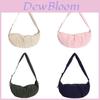 Canvas Duffle Bag For Women With Zipper Closure And Inner Pouch For Daily Use