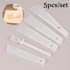 5pcs/Set Leather Scraper Gumming Board DIY Handmade Leather Tools Plastic PP Practical Gluing Leather Accessories