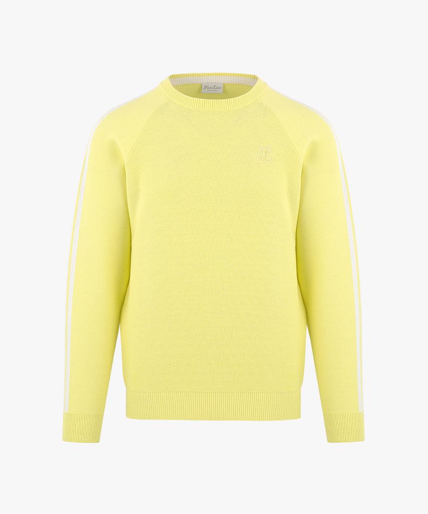FAIRLIAR GOLF Men'S Waffle Knit Round Knit (Yellow)