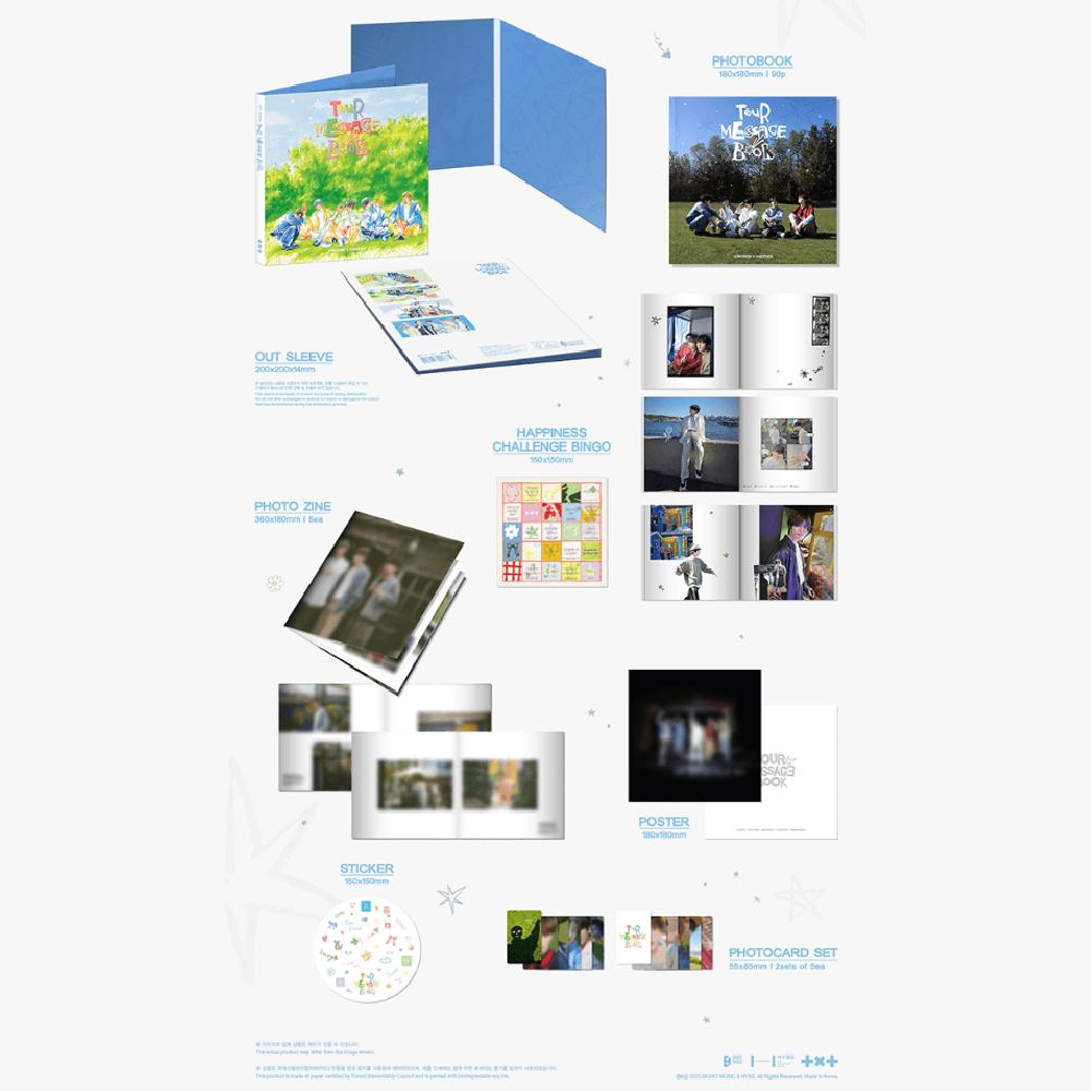 Предзаказ TXT ACT: Книга сообщений тура PROMISE и почтовый индекс Weverse