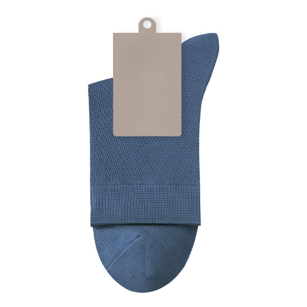 5 пар мужских летних антибактериальных сетчатых ультратонких дышащих длинных носков до середины голени с впитыванием пота и защитой от запаха