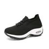 Trendy Sports Shoes 2024 New Thick Sole Height Increasing Versatile Casual Mesh Breathable Vulcanized Shoes Zapatos De Mujer