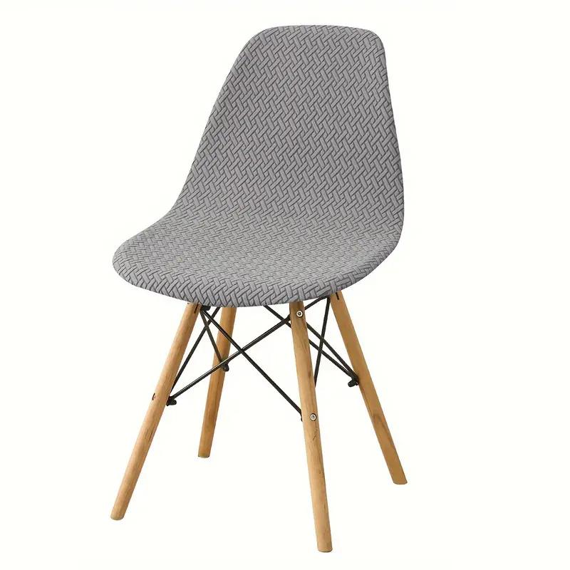 1/2/4/6 шт. жаккардовый чехол для стула, эластичный чехол для обеденного стула, прочный эластичный чехол для сиденья без подлокотников, для свадьбы, отеля, банкета