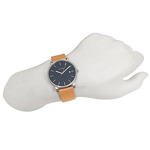 Skagen SKW6279 Watch, Blue/Brown [Parallel Import]