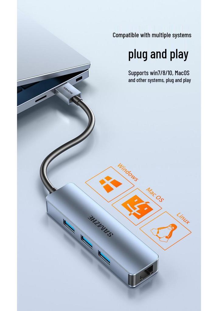 ShanZe USB to Ethernet Adapter: Mac Laptop RJ45 Gigabit Network Converter