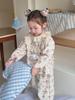 Новая весенняя пижамная одежда для малышей Princess с длинными рукавами - Sweet Home Style для детей