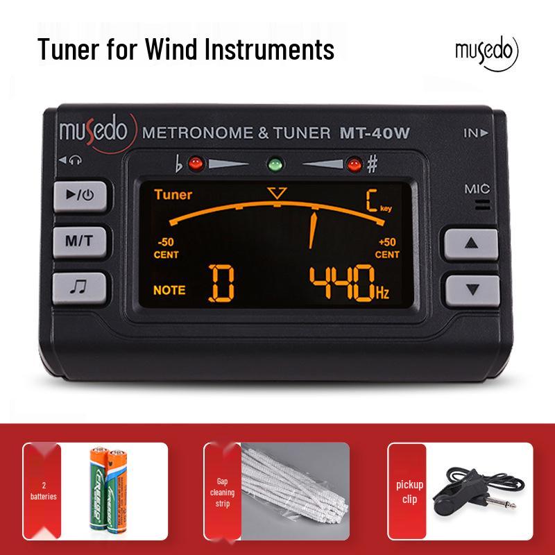 Little Angel MT40W Трехфункциональный тюнер и метроном для духовых инструментов (саксофон и флейта)
