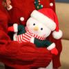 Рождественский Снеговик Плюшевая Игрушка Мягкая Набивная Кукла Декоративный Праздничный Домашний Декор Праздничный Подарок