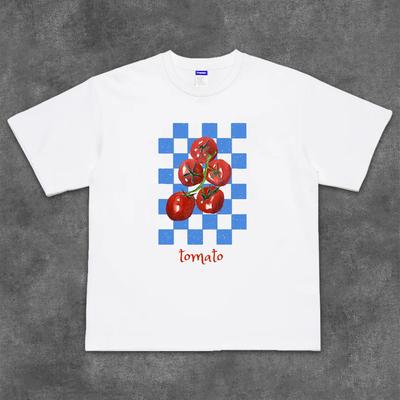 Женская хлопковая футболка Футболка Casuai с коротким рукавом и круглым вырезом Топ Мода Уличная одежда Осенняя рубашка Футболки с графикой Рубашки для женщин