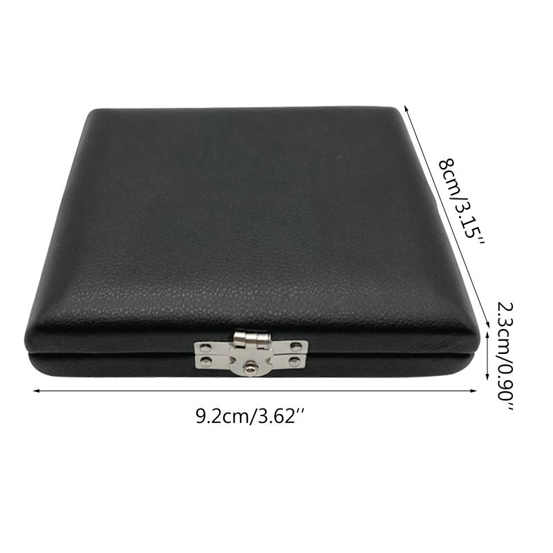 Черный ПУ-кожаный футляр для 6 тростей гобоя, влагозащитный, прочный, защитный для C