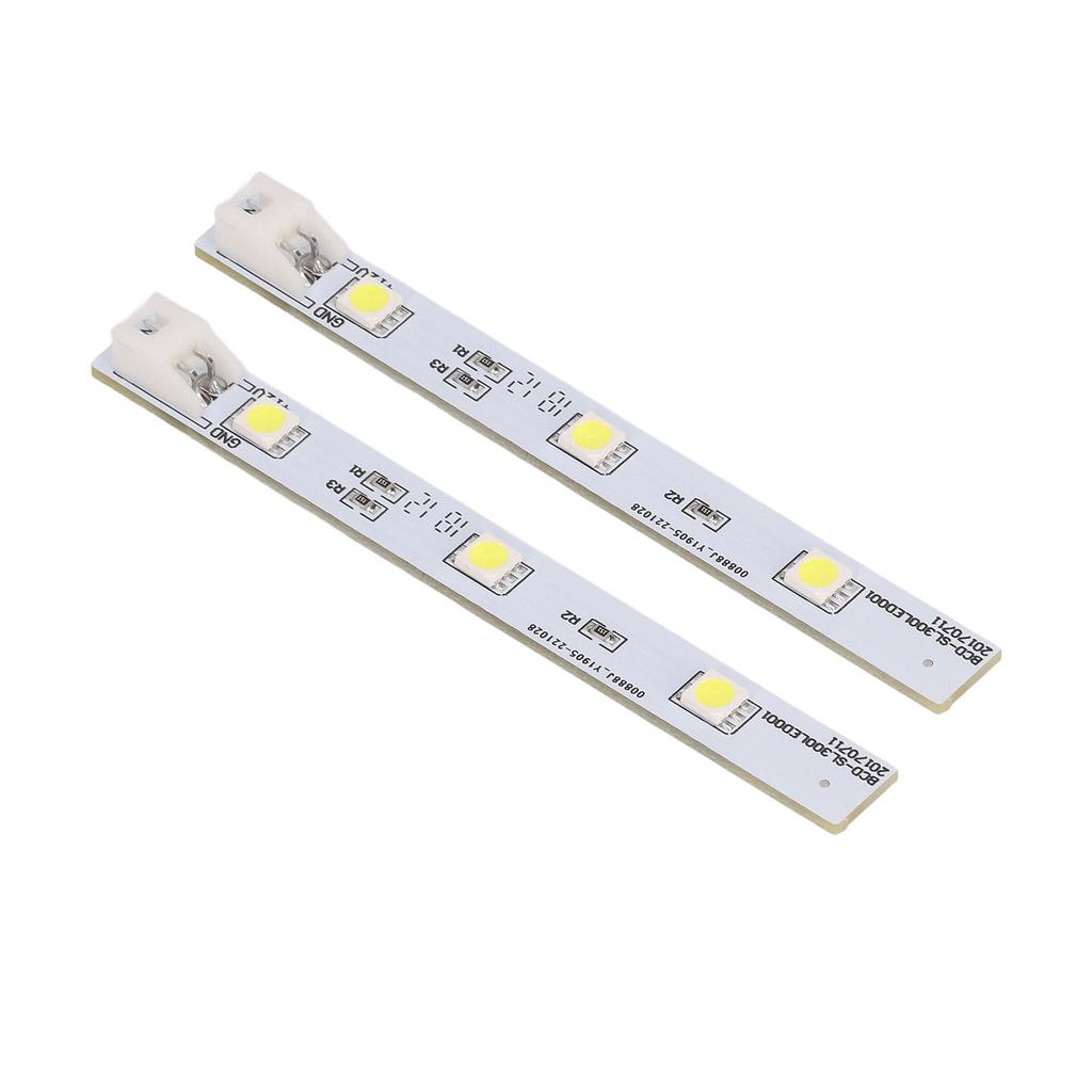 2 шт. светодиодная панель для холодильника, белая, дружественная к глазам, светодиодная лента для морозильника для Electrolux BCD