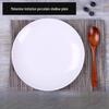 Melamine Flat Round Dinner Plate