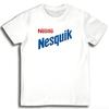 Футболка Nesquik Шоколадное Молоко Стиль Харадзюку Круглый Вырез Короткий Рукав Унисекс Унисекс Винтажная Повседневная Уличная Одежда Y2k Футболка