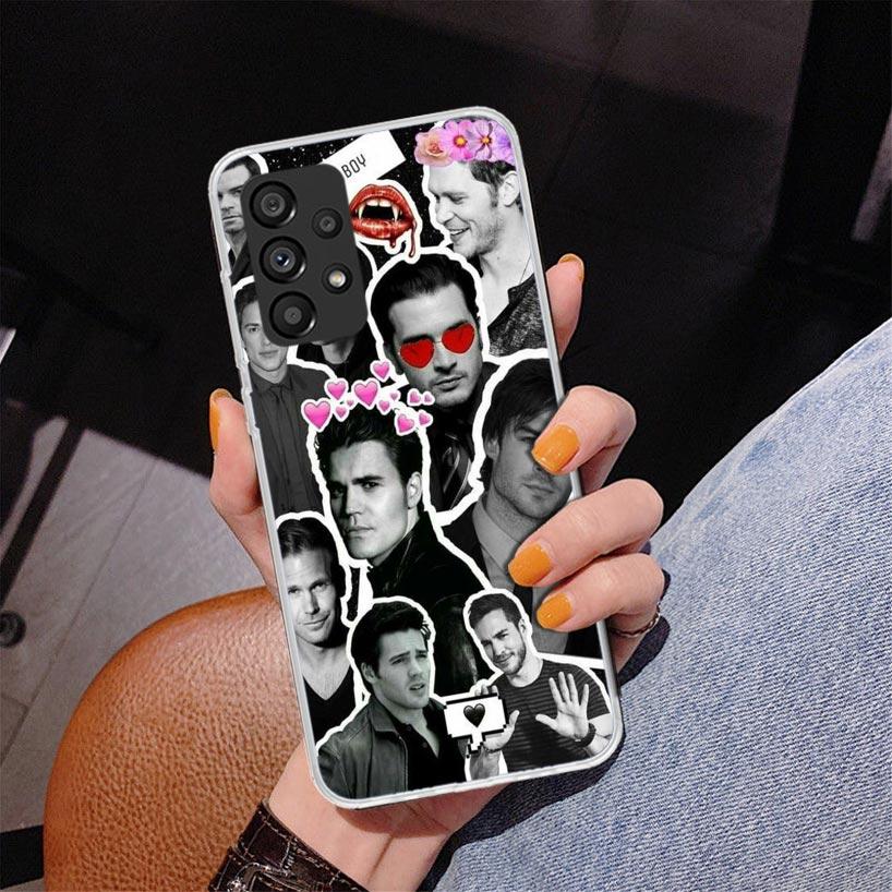 Чехол для телефона The Vampire Diaries Сальваторе для Samsung Galaxy A17 A16 A15 A14 A13 A57 A56 A55 A54 A53 A37 A36 A35 A34 A33 A26 A25
