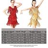 Samba Dancing Latin Dancing Dress Tassel Ballroom Dress Fashion Competition Dress  Show Costumes