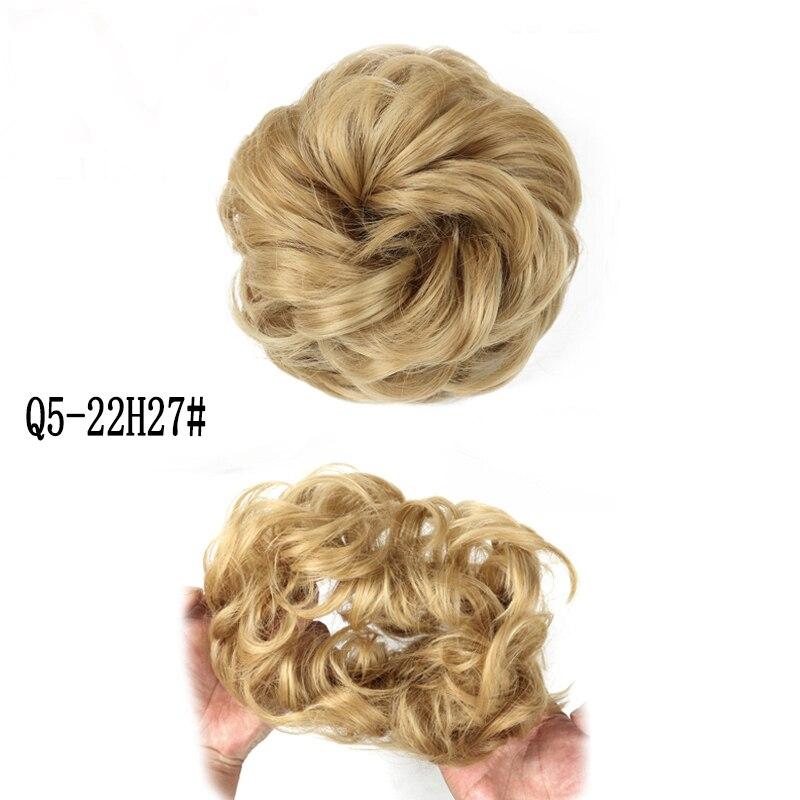 MISS WIG Синтетическая эластичная резинка для волос для вьющихся шиньонов, веревка для волос, натуральный искусственный пучок для волос, вьющиеся заколки для волос, хвостики, наращивание