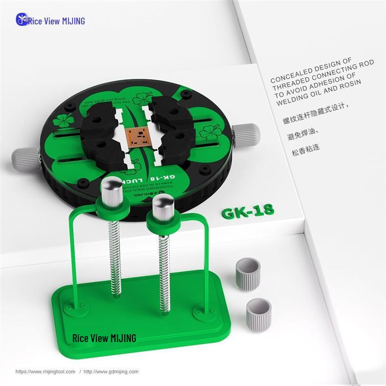 American Style Toughened Glass Mobile Repair Clamp for Microscope
