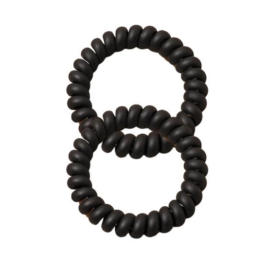 2 шт., женская пластиковая веревка для волос, телефонная проволока, резинка для волос, высокоэластичная резинка для волос, повязка на голову, инструменты для укладки волос