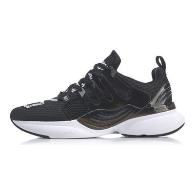 Кроссовки женские Li Ning Crazy Run X Sports Shock Absorbation Rebound Low Top, стандартные, черные ARHP054-4