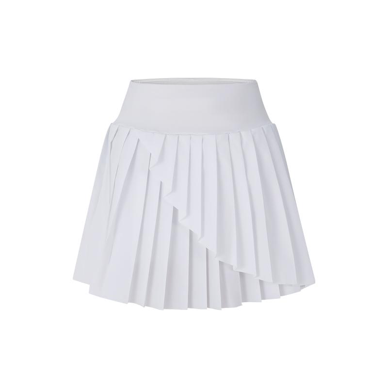 Asics Womens Tennis Sports Series Woven Breathable Quick-Dry Skirt Women Skirts White 2042A387-100