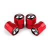 T264PCS Metal Car Wheel Tire Valve Caps Stem Cover Car Accessories For Volkswagen GTI Polo Golf Passat Scirocco Jetta Touareg RLINE