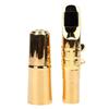 Tenor Saxophone Mouthpiece Brass Bb Sax Mouthpiece with Cap for Sax Professionals and Beginners 5#